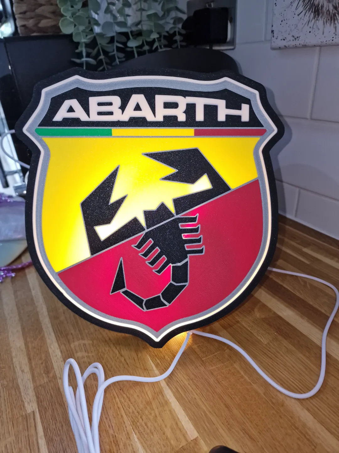 Luminária Abarth