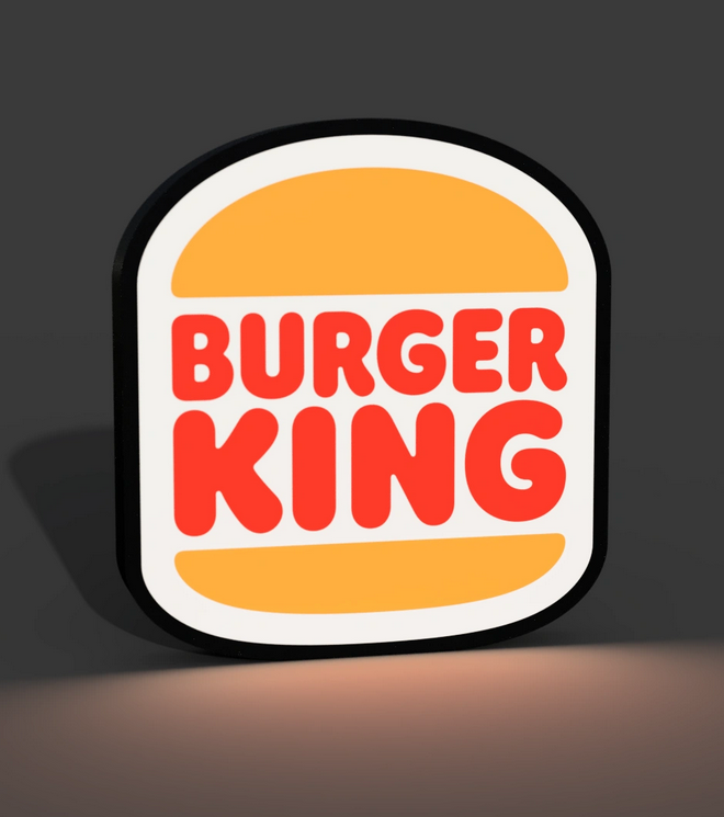 Luminária Burger King