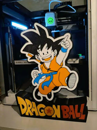 Luminária Dragon Ball