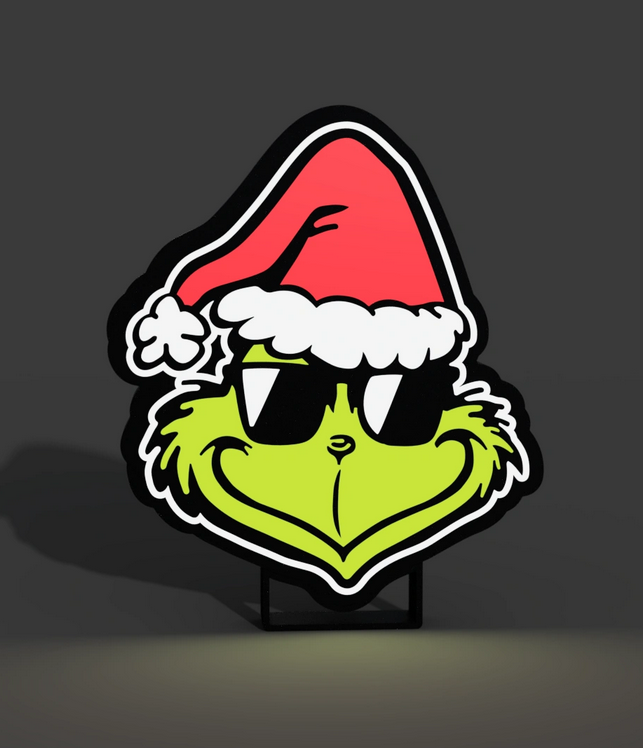Luminária Grinch
