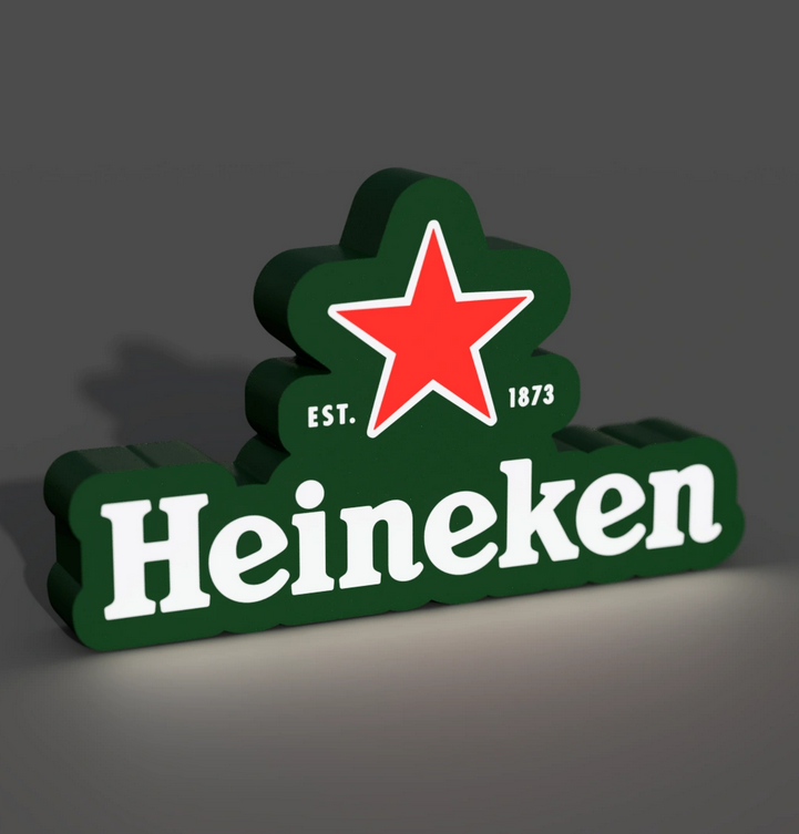 Luminária Heineken