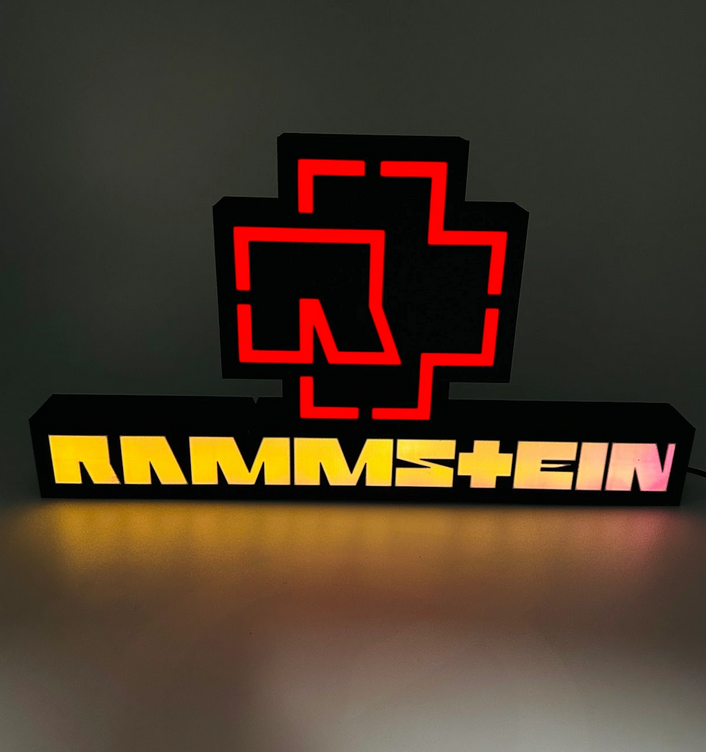Luminária Rammstein